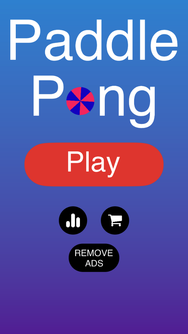 Paddle-Pong screenshot